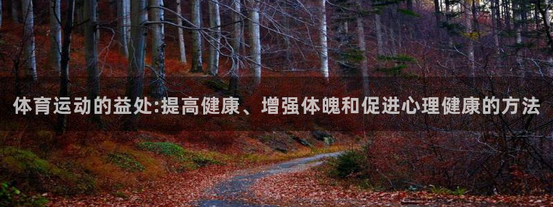 6t体育网站推荐：体育运动的益处:提高健康、增强体魄和促进心理健康的方法